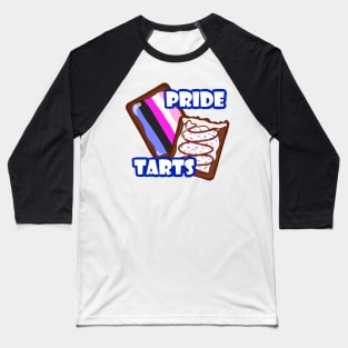 Genderfluid Pride Tarts Baseball T-Shirt